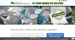 Desktop Screenshot of luffa-esponjas.com